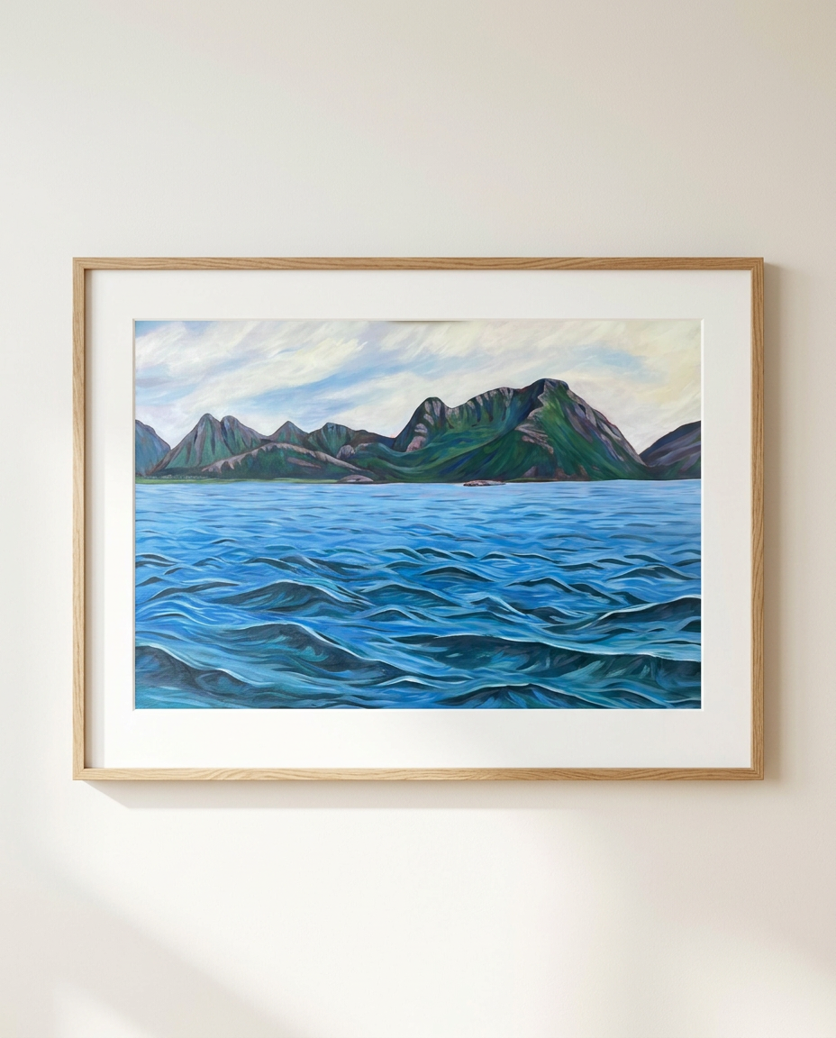 Vesterålen — Framed Print