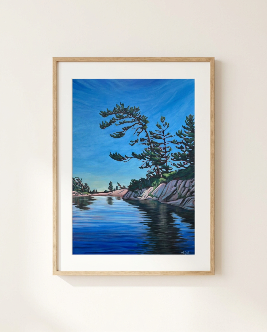 Franklin — Framed Print